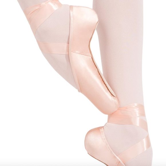Never Worn, Girls Pointe Shoes - Picture 1 of 1